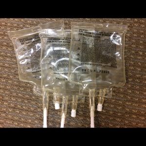 100ml Baxter Empty iv bag 3 pcs